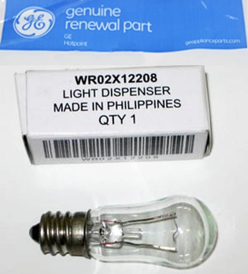 OEM GE WR01X37885 WR02X12208 WR2X10675 Refrigerator Dispenser Light Bulb