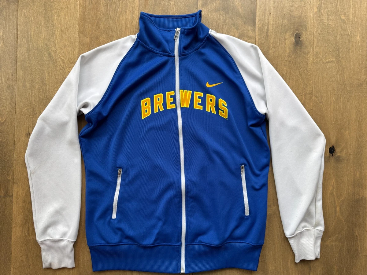 Nike Milwaukee Brewers MLB Jackets for sale | eBay