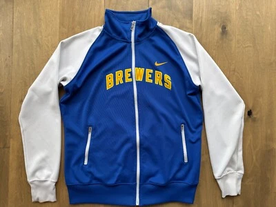 Nike Milwaukee Brewers MLB Jackets for sale | eBay
