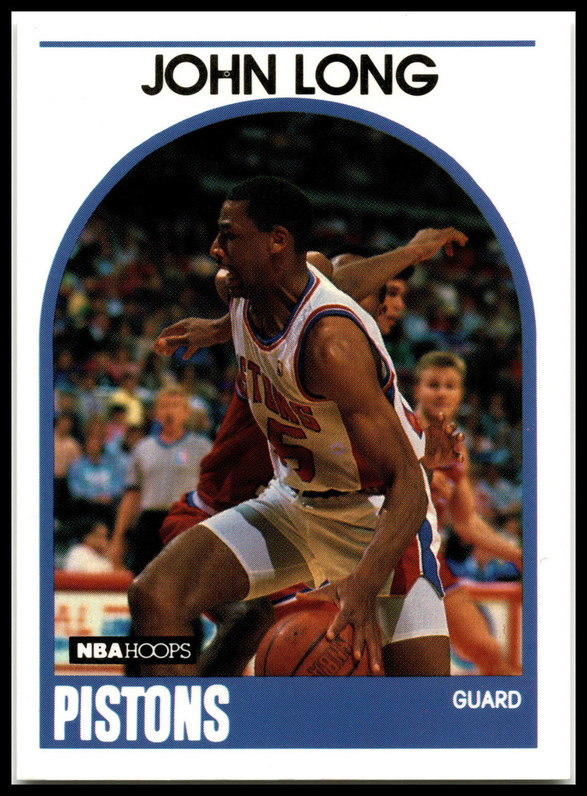 John Long #167 1989 NBA Hoops Pistons B0128A