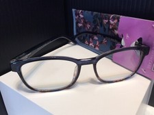 FOSTER GRANT Misha Dark Blue Fashion Reading Glasses 1.25 W/ case New