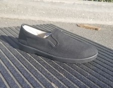 Zig Zag Wino Winos Shoes Black with Black sole Slip on Sizes 7-13