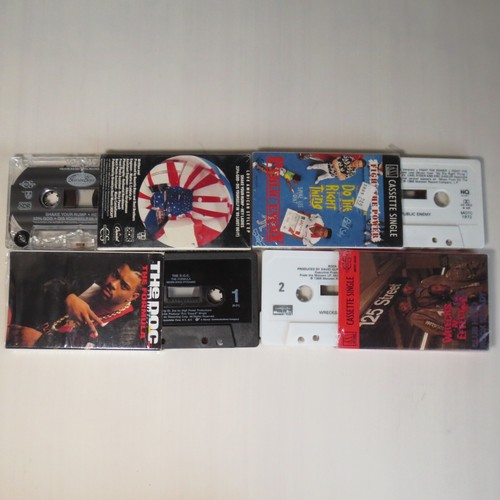 90's Hip Hop Single Cassette Lot - Public Enemy Beastie Boys, 2 Live Crew Rap - Picture 10 of 12