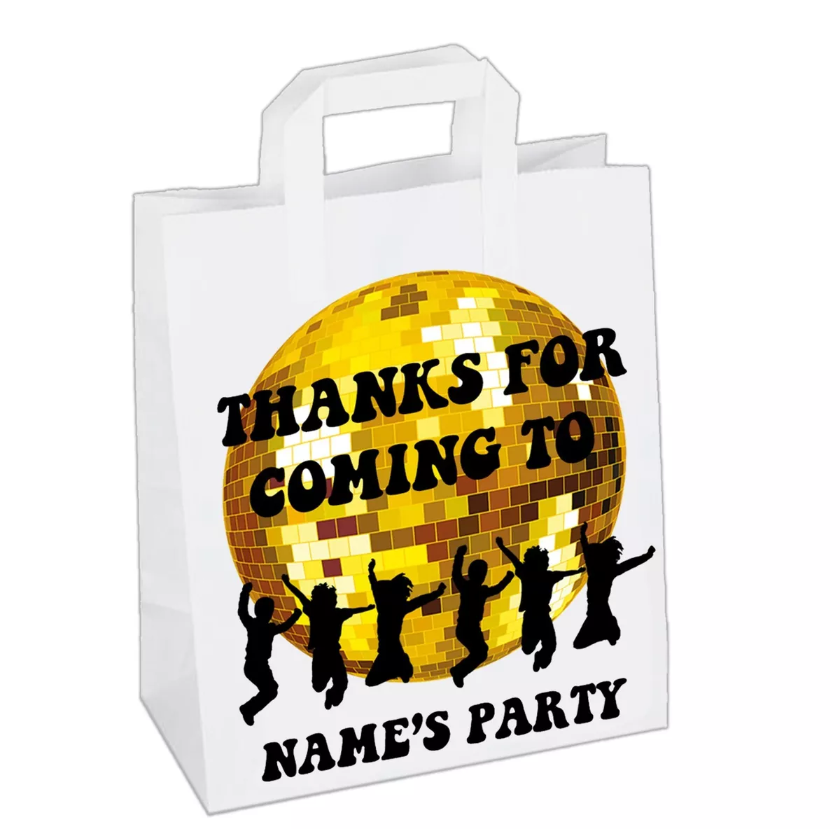 Personalised party shop bag gifts