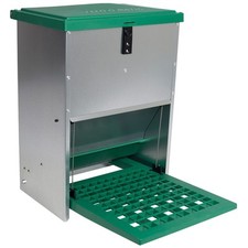 MANGIATOIA AUTOMATICA A PEDALE DA 12 KG | POLLI GALLINE - IN PROMOZIONE