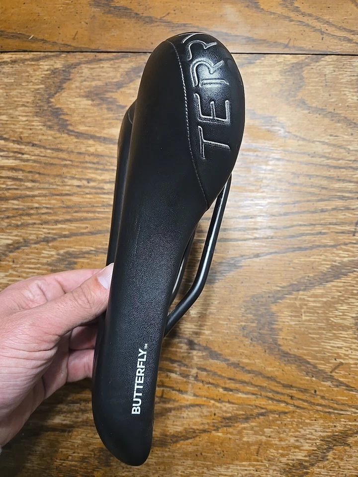 Assento de bicicleta feminino Terry Butterfly trilhos selim bicicleta - Imagem 3 de 4