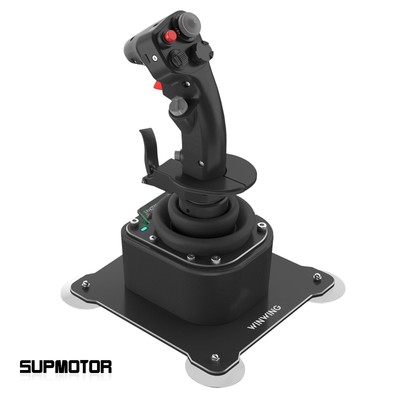 SimPlayer F16 Flight Joystick Combo PC Flight Stick for Flight Simulation
