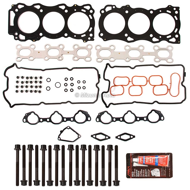 Head Gasket Bolts Set Fit 05-09 Nissan Xterra Frontier Suzuki 4.0 DOHC VQ40DE - Image 2 of 4