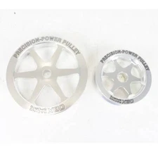 For 1994-1997 Honda Accord Precision Power UnderDrive Pulley Kit Silver