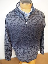 Peter Millar Quarter Zip Perth Performance Fabric Camouflage Pullover NWT S 135