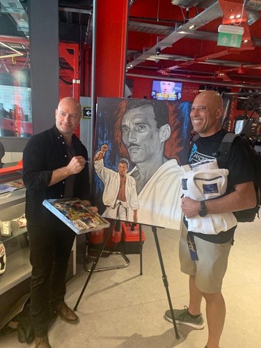 The Gracie Legacy Edizione Limitata del 93 UFC 1 di Killian Art - Foto 4 di 4