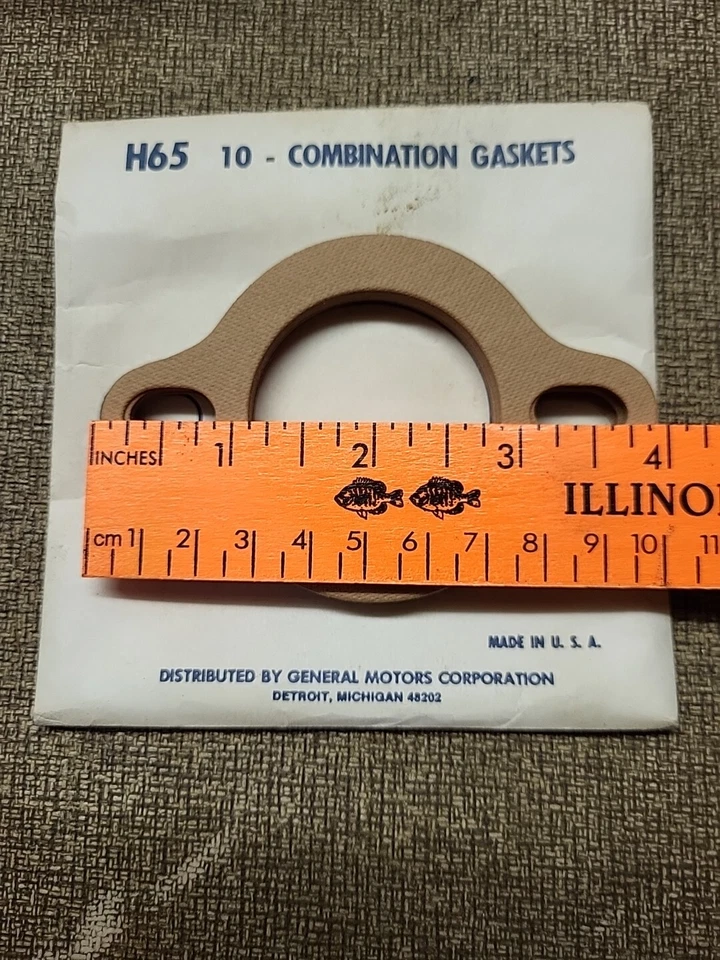 AC DELCO GM H65 - Qty. 9 - Combination Gaskets For Thermostat Housing - Image 4 of 4