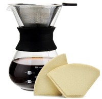 Pour Over Coffee Maker Meehome Pour Over Glass Carafe/ A Coffee Making Set Wi... on sale Pour Over Coffee Maker Meehome Pour Over Glass Carafe/ A Coffee Making Set Wi... on sale