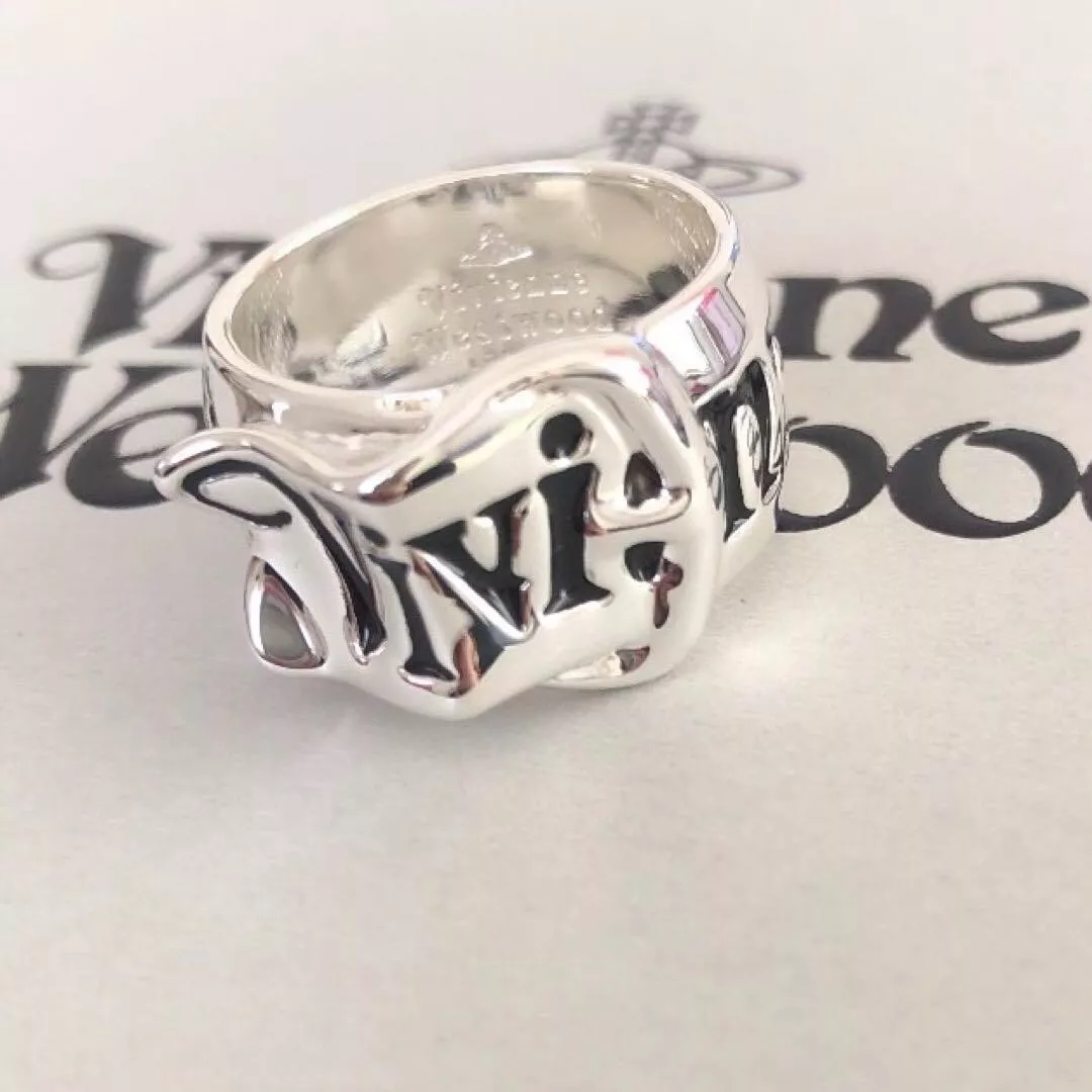 Vivienne Westwood Silver Belt Ring