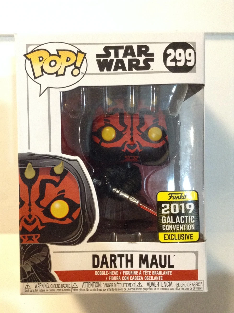 Funko Pop Star Wars 299 Darth Maul 2019 Galactic Convention