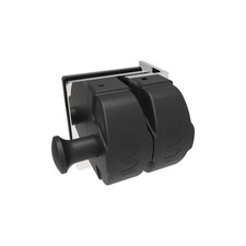 ProtectorAl Poly Stainless Steel Wall / Post To Glass Gate Latch
