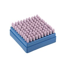 8mm Abrasive Stone Points Tapered Corundum Grinding Head 1/8 Inch Shank 100 Pcs 8mm Abrasive Stone Points Tapered Corundum Grinding Head 1/8 Inch Shank 100 Pcs - Image 1