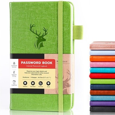 Molekaus Password Book With Alphabetical Tabs Small Password Keeper