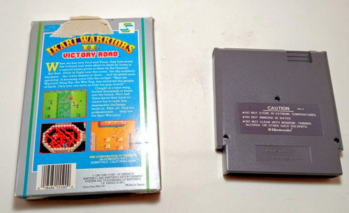 Ikari Warriors: Victory Road (Nintendo NES, 1987) w/ Poster - Tested - No Manual - Picture 2 of 2