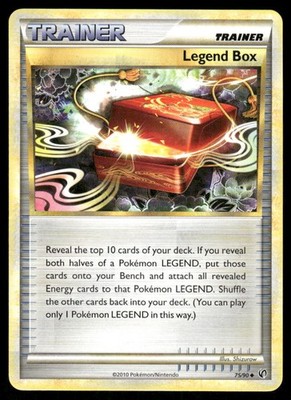 Pokemon Karten Legende Box 75/90 HGSS Unerschrocken Uncommon LP