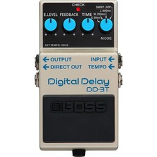 Brand New Boss DD-3T Digital Delay Tap Tempo