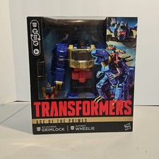 Transformers Age of the Primes G2 Universe Grimlock & Wheelie Leader Classic