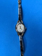 Vtg Women Timex R6 Indiglo Two Tone Quartz Analog Watch New Battery
