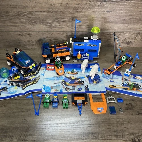 Lego Arctic Expedition Partial Sets Lot 6520 6573 6579 - Incomplete PLEASE READ