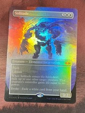 MTG SOLITUDE BORDERLESS FOIL NEAR MINT MODERN HORIZONS 2 #307