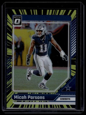 2024 Donruss Optic #56 Micah Parsons Electricity #/75