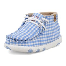 TWISTED X Infant's Chukka Driving Moc Blue/White Casual Shoes ICA0051
