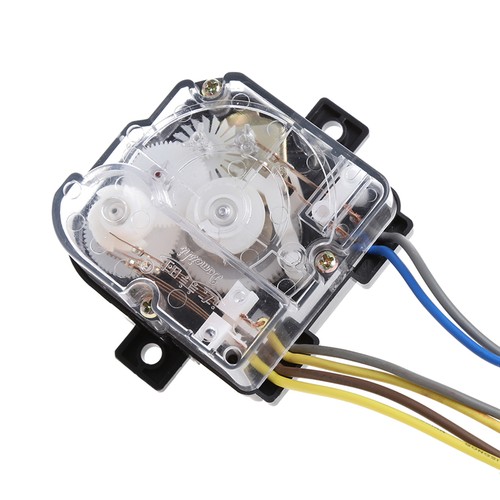 6-Wire Washing Machine Timer 90 Degree Central Hole Distance 68mm Switch Shaft - Picture 7 of 8