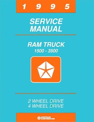1995 Dodge Ram Truck Shop Service Repair Manual Book Engine Drivetrain Guide OEM