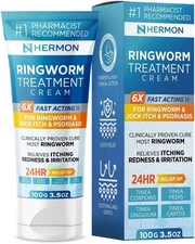 Antifungal Cream Fast Soothing for Jock Itch Athletes Foot Ringworm Itchy Skin