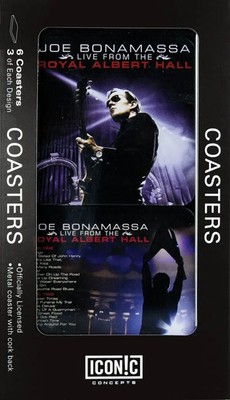 Joe Bonamassa Tin Coaster Set - Royal Albert Hall | 6-Piece | Taschenbuch | 2016
