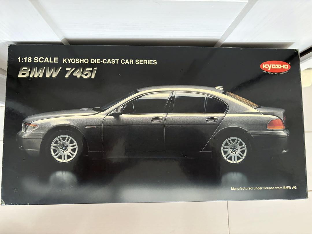 Kyosho 1/18 BMW 745I E65 Grey | eBay