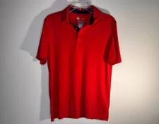 Chik Fil A oobe Red Short Sleeve Polo Work Uniform Shirt Size Small