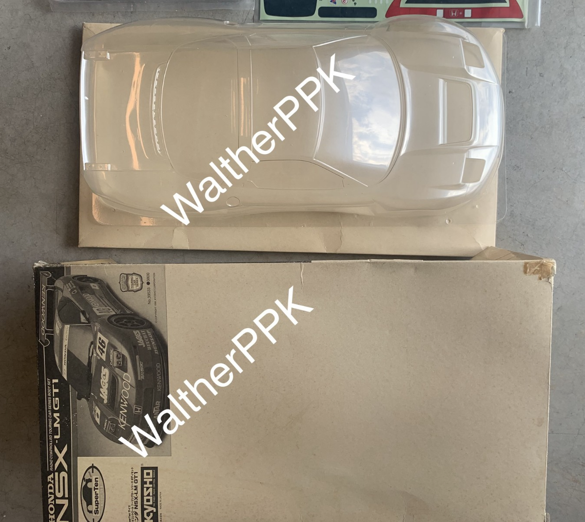 Ultra Rare New Kyosho Superten FW03 FW04 Honda NSX-LM GT1 Body Set