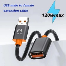 USB 2.0 Extension Extender Cable Cord USB A Male to Female HIGH SPEED 1.5m