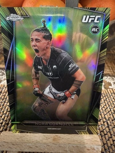 2026 Topps Chrome UFC Nora Cornolle Radiating Rookies RC Rookie SP #RR-13