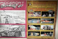 Two Bridgeport Speedway Program Books. 1987 And 2005