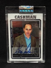 BRIAN CASHMAN NEW YORK YANKEES 2005 TOPPS RETIRED ENCASED ON CARD AUTOGRAPH AUTO