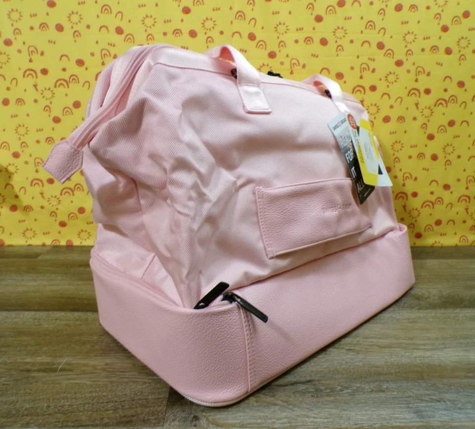 SWISSGEAR Weekender NWT Travel Tote Bag PINK 10"WX18"LX13"H - Image 3 of 4