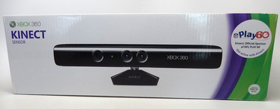 Microsoft XBOX 360 Kinnect Sensor Open Box Never Used SW