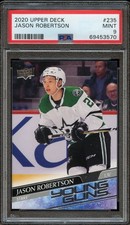 2020-21 Upper Deck Young Guns Jason Robertson #235 PSA 9