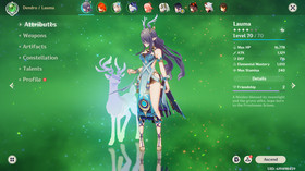 Genshin Impact AR 60 America - Lauma - Mavuika - Furina - Varessa - Arlecchino