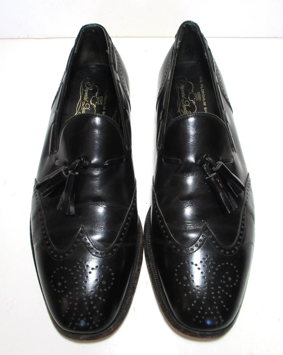 Florsheim Black Wingtip Dress Shoes for Men for sale | eBay display picture 1