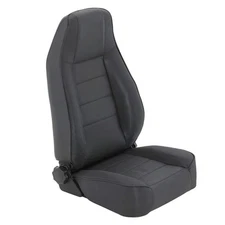 Smittybilt 45015 Factory Style Front Bucket Seat with Recliner Black Denim