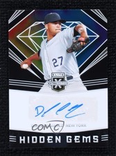 2020 Panini Elite Extra Edition Hidden Gems Black Daniel Alvarez Auto 16pg