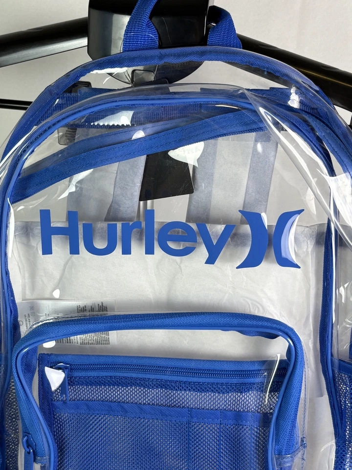 Mochila Hurley Clear Daypack - Azul Santiago - Nueva con etiquetas Foto 3 de 4